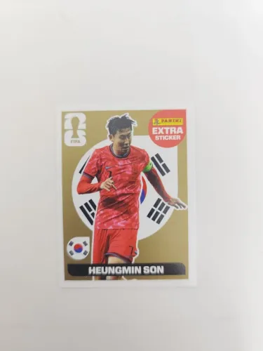 igurinha Ouro Son Heung-Min Legends Da Copa Rara Original