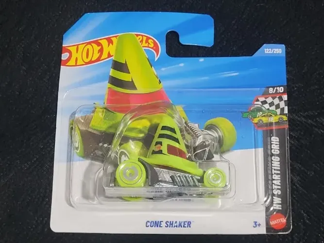Hot Wheels Cone Shaker - Treasure Hunt T-Hunt TH 2026 - Carrinho Miniatura 1/64 Lacrado