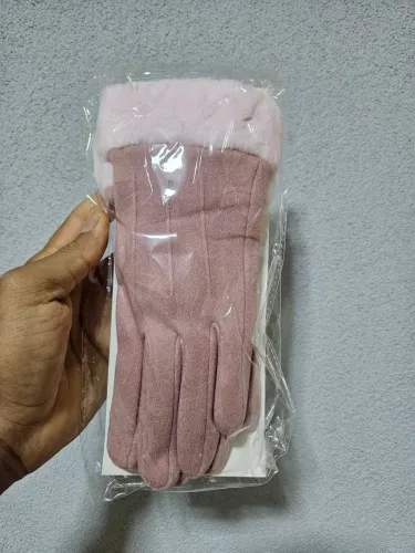 Luva feminina para frio