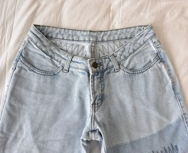 Calça Jeans Vintage Flare 
