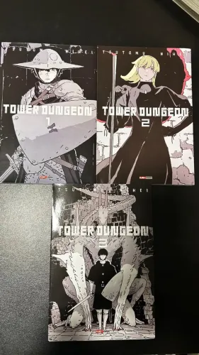 Mangás Tower Dungeon (volumes 1 a 3 Panini)