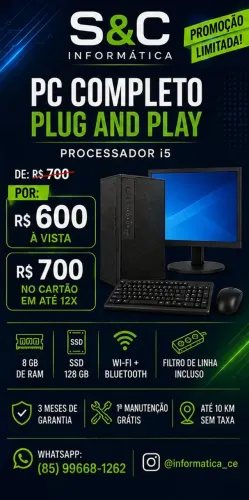 Computador completo 