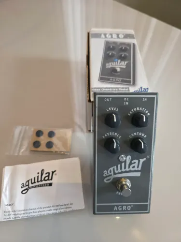 Pedal Aguilar Bass Overdrive Agro