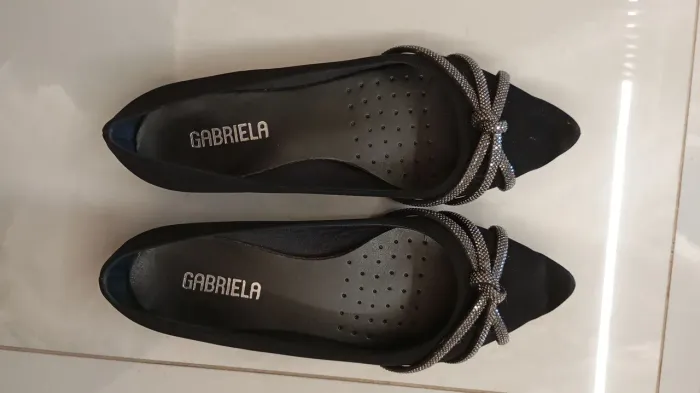 Sapatilha social com brilho produtos femininos 