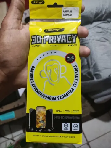 Película de privacidade com furo A35/A36 A55/A56
