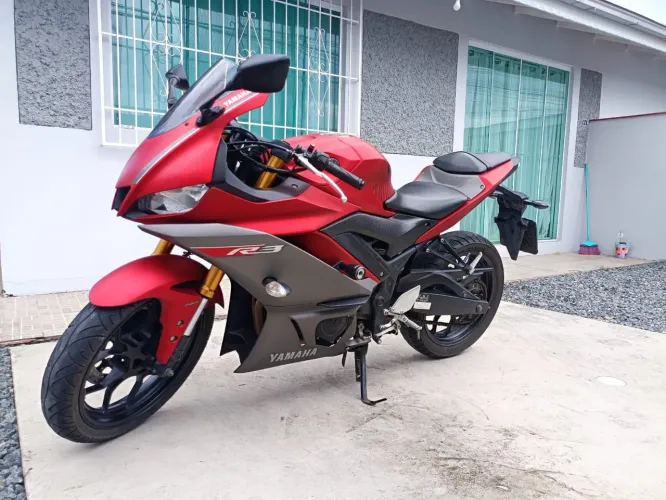 Yamaha R3 2020 - Vermelho Fosco (Impecável e Original)