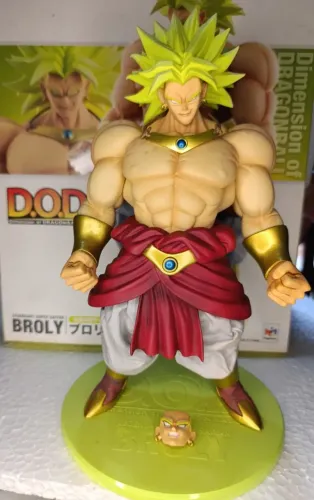 Boneco Broly Legendary Super Saiyan - Dimension of Dragonball (D.O.D) - MegaHouse