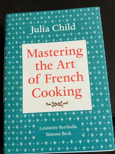 Livro de culinária da Julia Child - em inglês