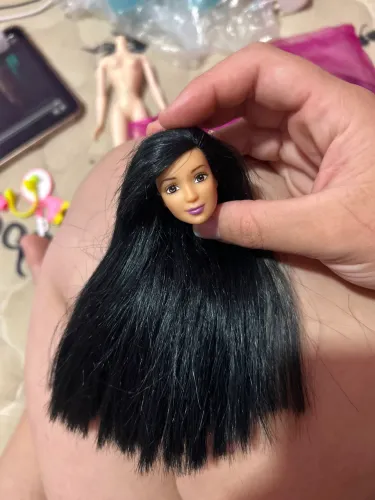 Cabeça Barbie kayla 2003