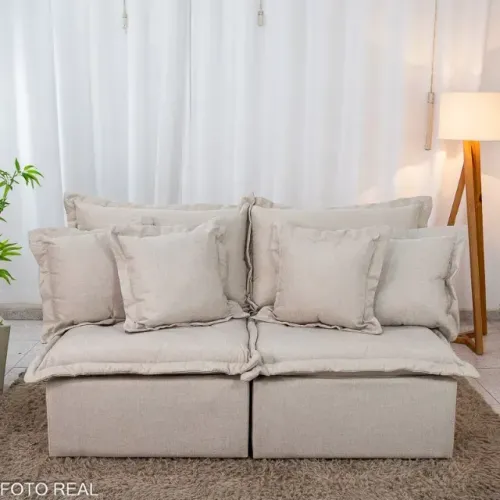 sala sofa retratil e reclinavel