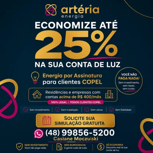 Pague até 24% menos na conta de energia