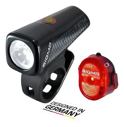 Lanterna de bike Frontal E Trazeira Sigma Buster 150 & Nugget Ii Flash 