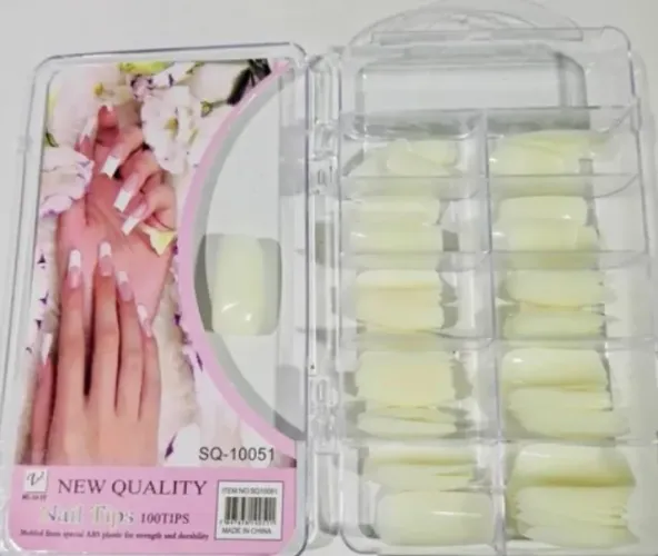 unhas postiças kit completo diversos tamanhos e cores