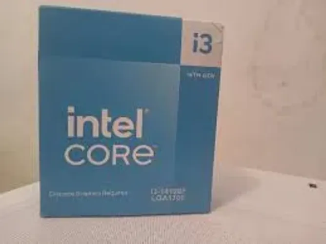 Processador Intel core i3 14100f funcionando perfeitamente com caixa nota fiscal 