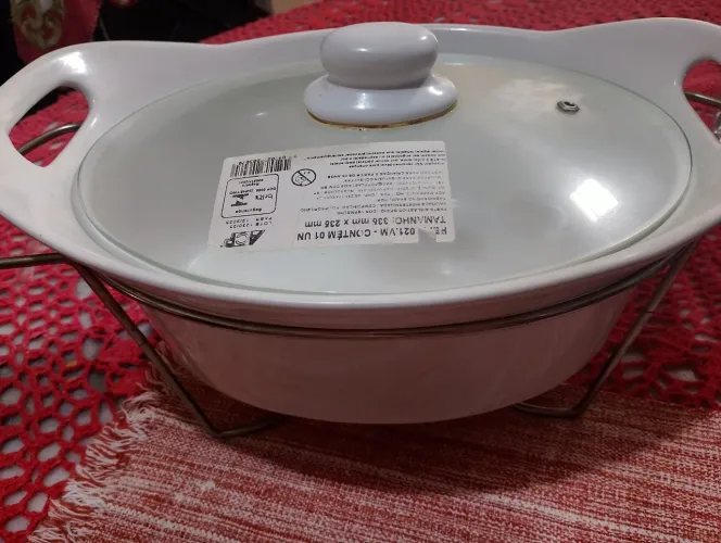 Rechaud branca 70 reais