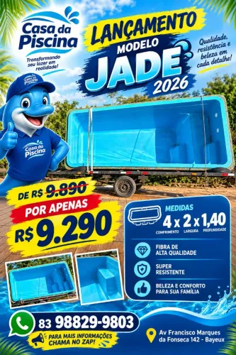 Piscina de fibra 
