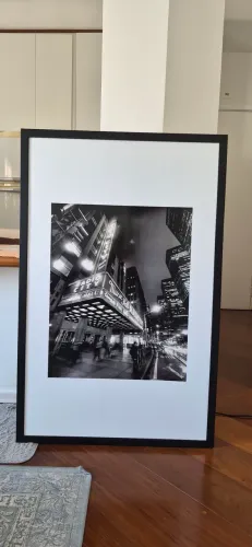 Quadro Rádio City - New York