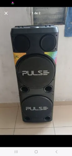 Vende se Caixa de Som Led Nova