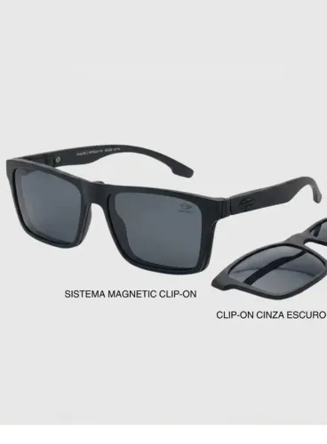 Óculos Mormaii Swap Ng 2 M6153 Com 1 Clip-ons Polarizados