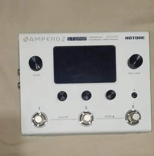 Hotone Ampero II Stomp - Seminova Excelente estado
