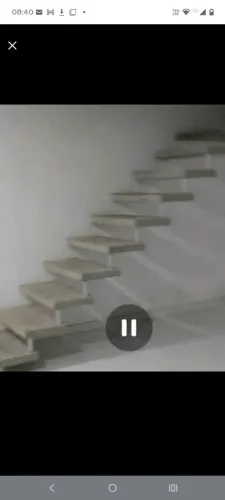Vendo escada espinha de peixe! Degraus em concreto
