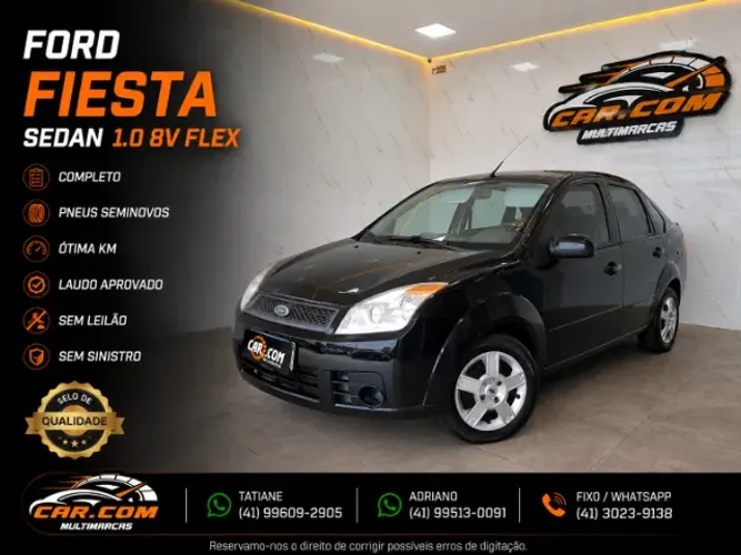 Ford Fiesta Sedan 1.0 8V Flex 4P 2010