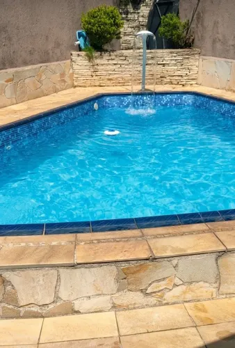 Sobrado 4 Quartos c/ Piscina e Churrasqueira | Permuta | Jd Santa Maria | Financia
