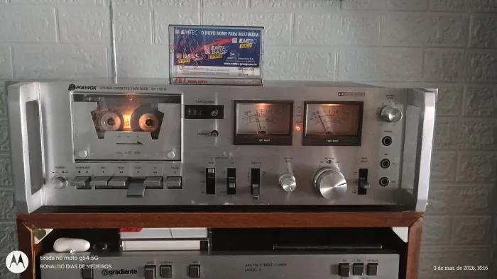 Tape Deack polivox cp750d ( sem as alças)