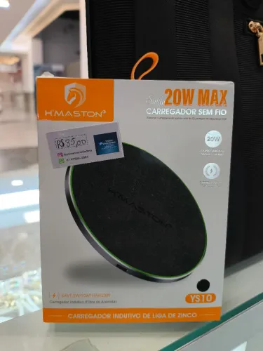 Carregador por indução 20W Max
