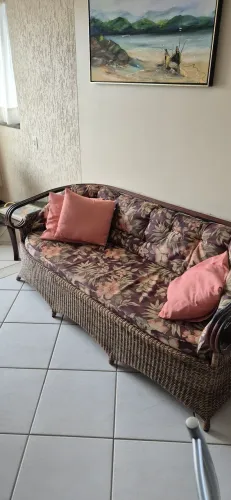 Conjunto Sofá com 2 Poltronas