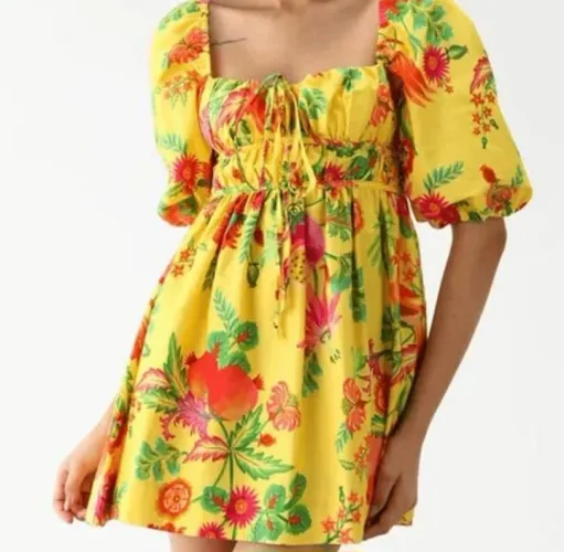 Vestido farm original gg na etiqueta 