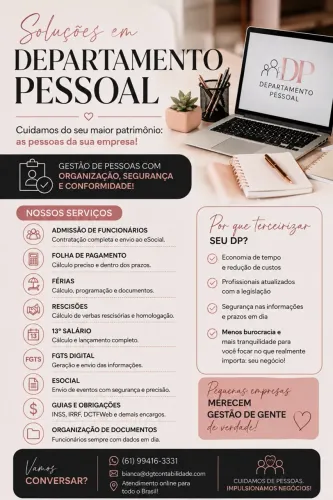 Analista de Departamento Pessoal 