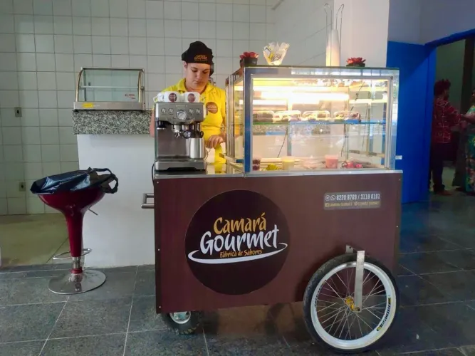 Carrinho Refrigerado Gourmet