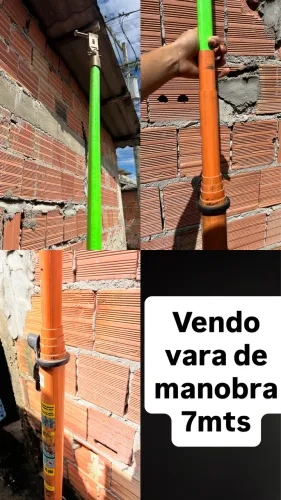 Vara de manobra e cinto