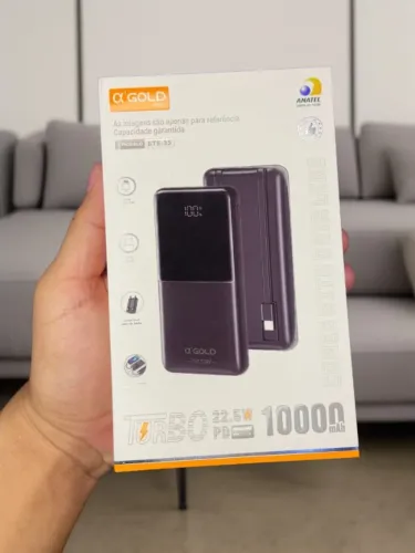 Carregador Portátil Power Bank 10000Ah BTE-35 A?Gold an6