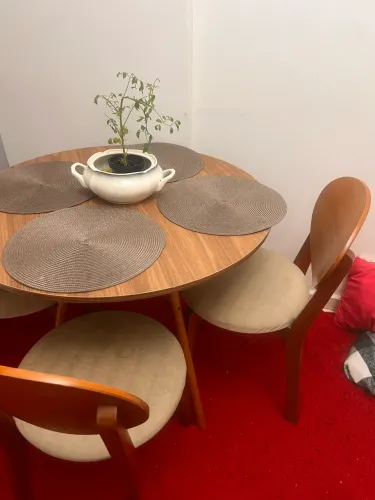 Mesa ,4 cadeiras