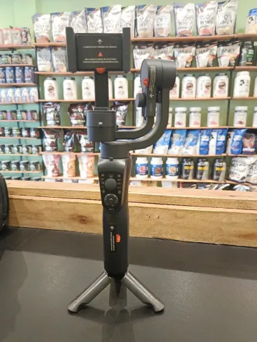 Estabilizador Gimbal Anti Vibração Para Vídeos E Imagens - It-Blue