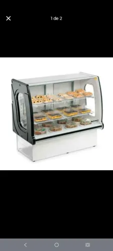 Vitrine Expositora Refrimate Neutra/Seca