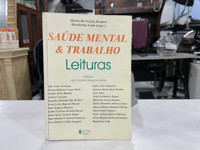 Livro Saúde Mental & Trabalho: Leituras