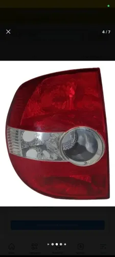 Lanterna Traseira Compatível com VW Fox e Crossfox (2004 a 2010) - Alta Qualidade