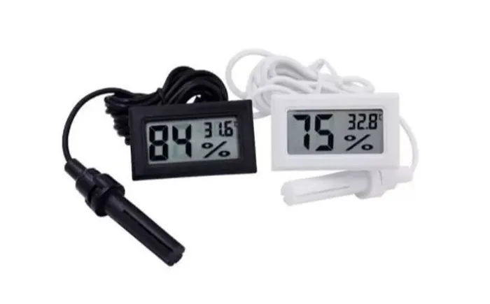 Chocadeira Termômetro Com Higrômetro Digital E Sonda Externa Farmacia COD-AP4