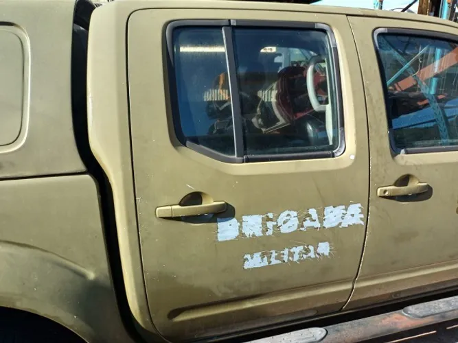Porta Nissan Frontier Traseira Direita Carona 2008/2015