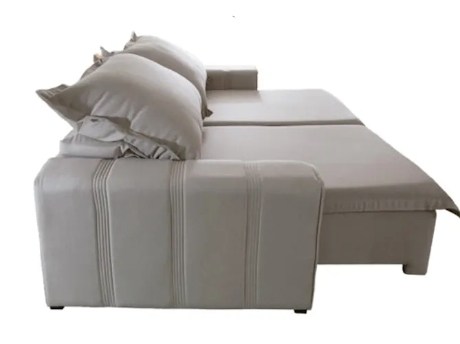Sala sofá retrátil ereclinavel 250cm 