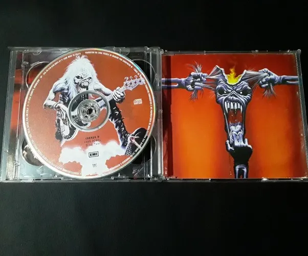 Cd Iron Maiden a real live dead one duplo