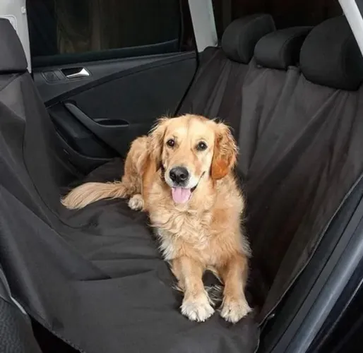 Capa Impermeável de Banco Automotiva Para Pets