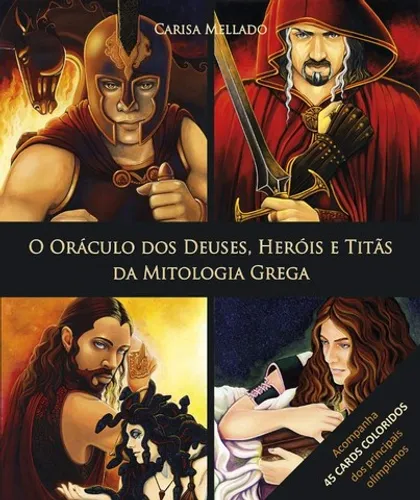 O Oráculo dos Deuses, Heróis e Titãs da Mitologia Grega - Acompanha 45 Cartas