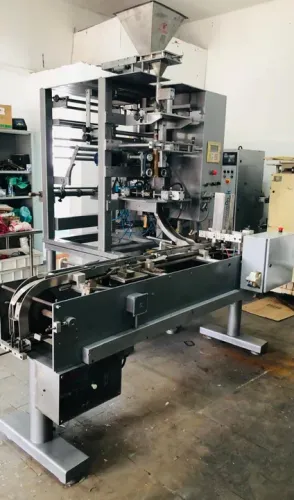 Linha automática de dosagem e encartuchamento