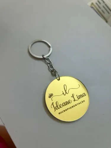 50 Chaveiros em Acrílico Personalizados