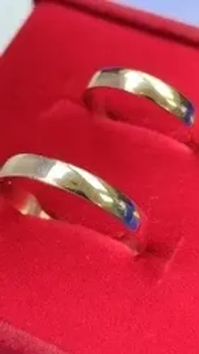Aliança de Noivados Acessórios Casamento Aliança 4 mm Aliancas Para Casamento e Bodas