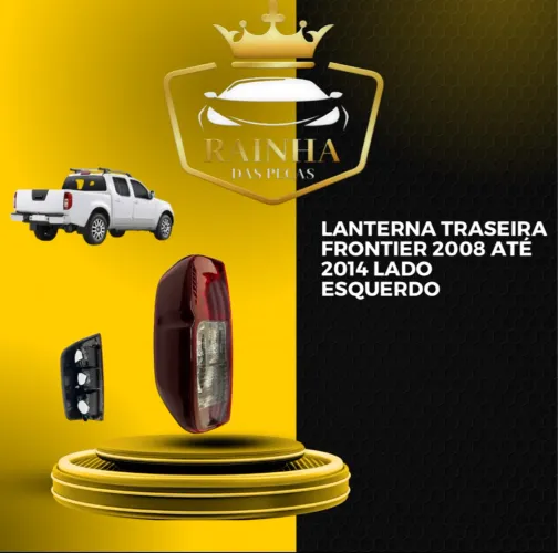 Lanterna Traseira Frontier 2008 até 2014 Lado Esquerdo 